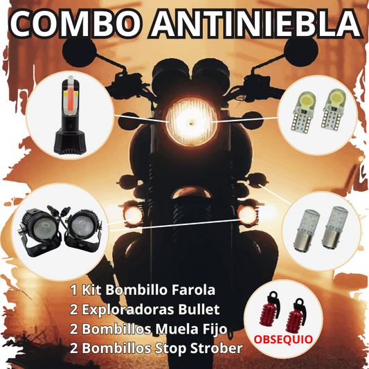 COMBO DE LUCES ANTINIEBLA - PREMIUM 💥 OBSEQUIO 💥