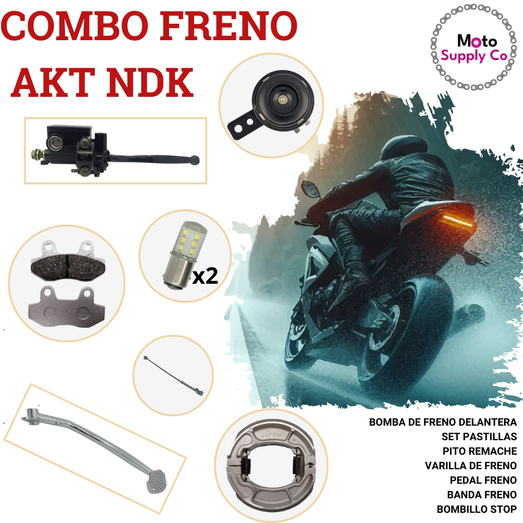 COMBO FRENO AKT NKD 💥SUPER OFERTA💥